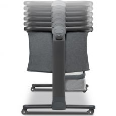 Приставне ліжечко Lionelo Timon Graphite